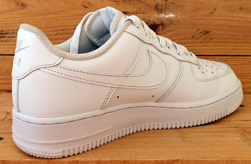 Nike Air Force 1 Low Leather Trainers UK7/US8/EU41 CW2288-111 Triple White