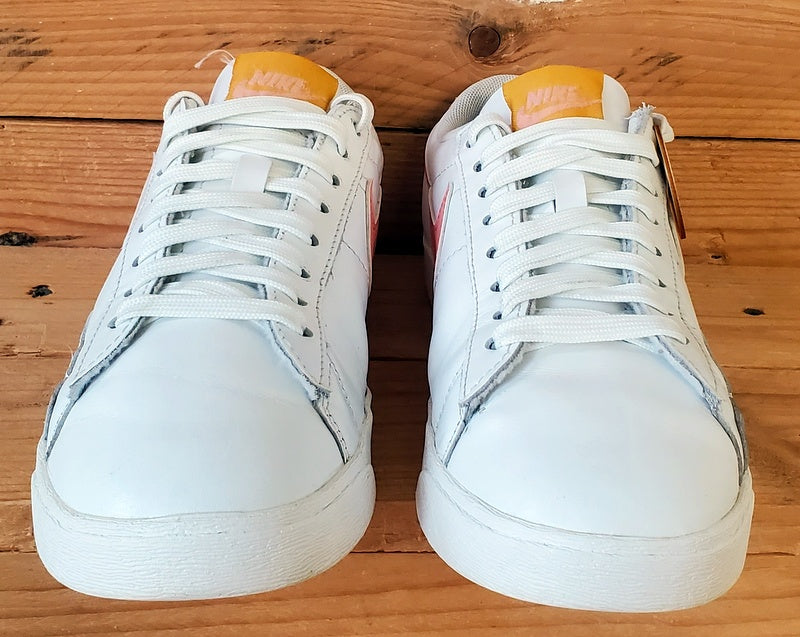 Nike Blazer Leather Trainers UK4.5/US7/EU38 AV9370-112 Summit White/Pink Quartz