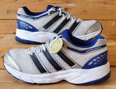 Adidas Response Cushion Low Textile Trainers UK5/US5.5/EU38 G50175 White/Blue