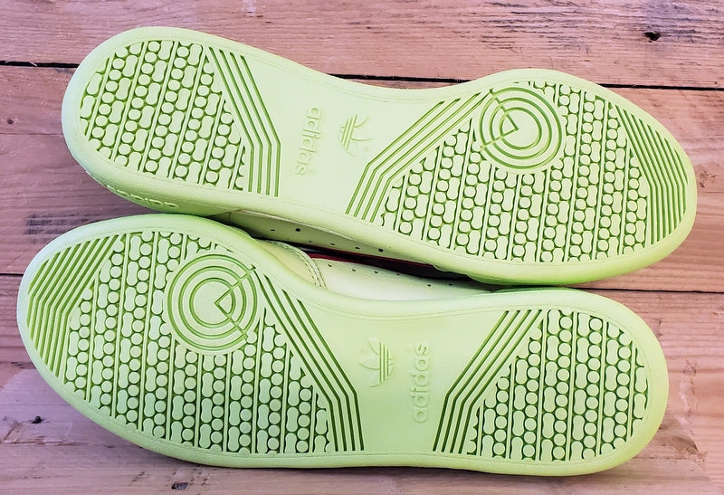 Adidas Continental 80 Leather Trainers UK8/US8.5/EU42 B41675 Semi Frozen Yellow