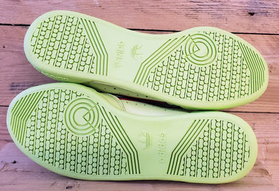 Adidas Continental 80 Leather Trainers UK8/US8.5/EU42 B41675 Semi Frozen Yellow