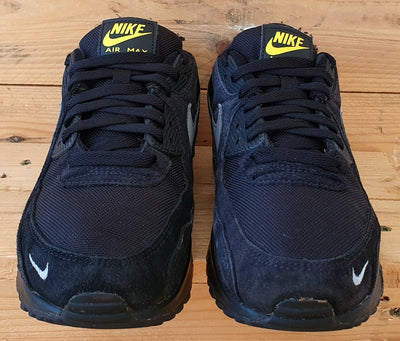 Nike Air Max 90 Low Suede Trainers UK7/US8/EU41 DO6706-001 Black/Yellow