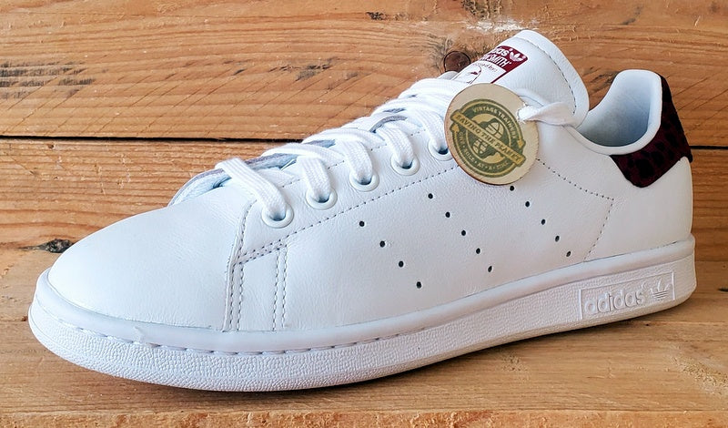 Adidas Stan Smith Low Leather Trainers UK6/US7.5/EU39 EE4896 White/Leopard