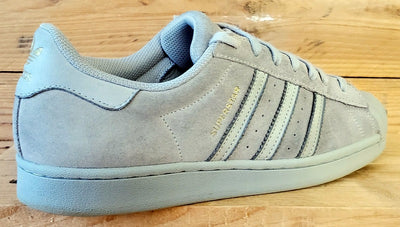 Adidas Superstar Low Suede Trainers UK9/US9.5/EU43 FY2321 Triple Grey