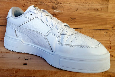 Puma CA Pro Classic Low Leather Trainers UK9/US10/EU43 380190-01 Triple White