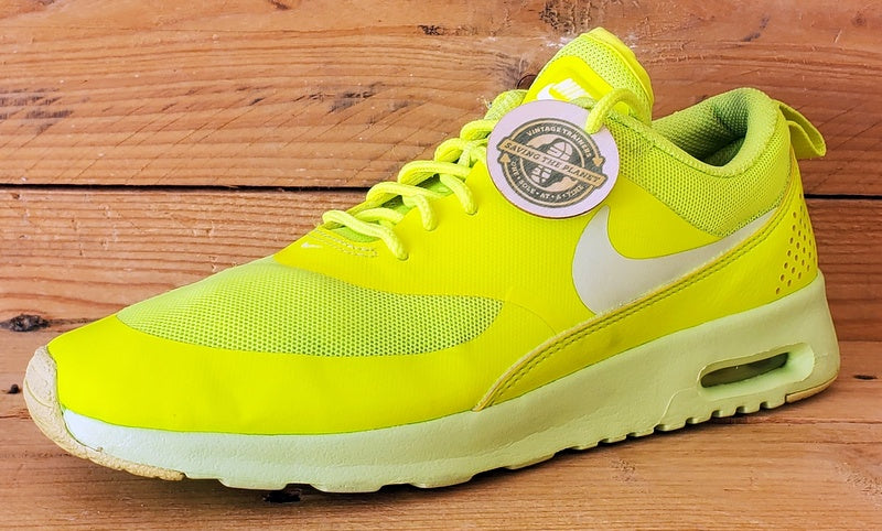 Nike Air Max Thea Low Textile Trainers UK5/US7.5/EU38.5 599409-700 Triple Volt