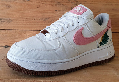 Nike Air Force 1 '07 Low Catechu Trainers UK5/US7.5/EU38.5 CZ0269-101 White/Pink