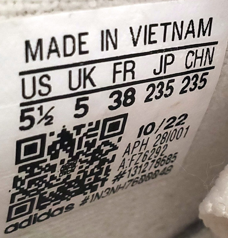 Adidas Forum 84 Low Leather Trainers UK5/US5.5/EU38 FZ6292 White/Snakeskin