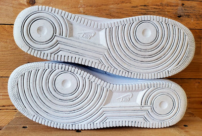 Nike Air Force 1 Mid Leather Trainers UK9.5/US10.5/E44.5 306352-113 Triple White