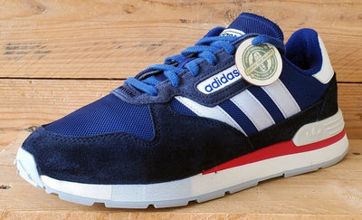 Adidas Treziod 2 Low Suede Trainers UK7.5/US8/EU41 GY0044 Victory Blue/White