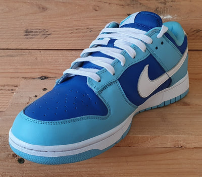 Nike Dunk Retro Low Leather Trainers UK11/US12/EU46 DM0121-400 Argon Blue/White