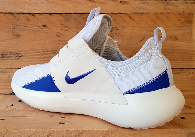 Nike E-Series Low Textile Trainers UK9.5/US12/EU44.5 DV8405-101 White/Blue