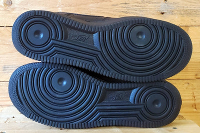 Nike Air Force 1 Low Leather Trainers UK8/US9/EU42.5 315122-001 Triple Black