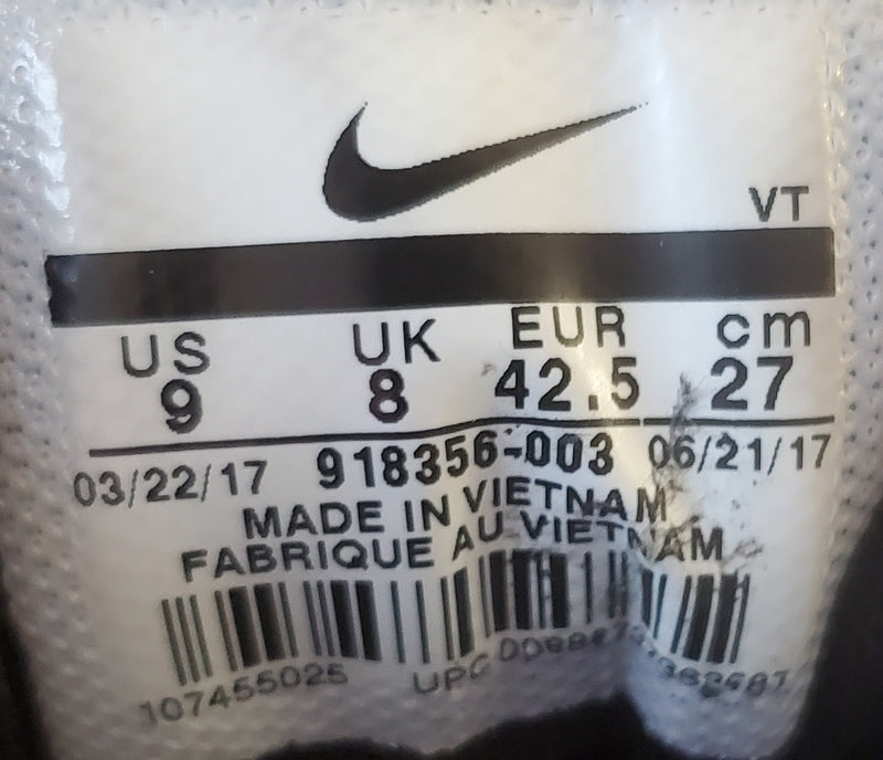 Nike Air Max 97 Ultra Low Trainers UK8/US9/EU42.5 918356-003 Silver Bullet