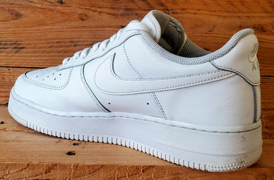 Nike Air Force 1 Low Leather Trainers UK10/US11/EU45 CW2288-111 Triple White