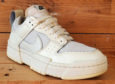 Nike Dunk Disrupt Low Leather Trainers UK6/US8.5/EU40 CK6654-105 Coconut Milk