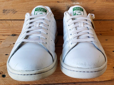 Adidas Stan Smith Low Leather Trainers UK9.5/US10/EU44 M20324 White/Green