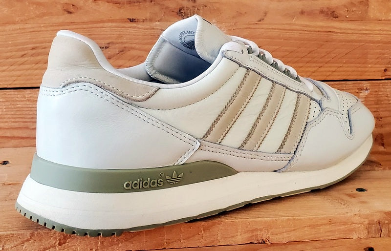Adidas Originals ZX 500 Low Leather Trainers UK9/US9.5/EU43 GX1601 White