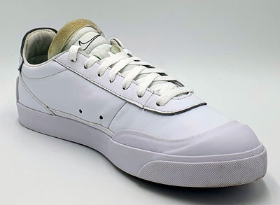 Nike Drop Type Lx Leather Trainers CN6916-100 Triple White UK9.5/US10.5/EU44.5