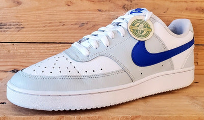 Nike Court Vision Low Leather Trainers UK8/US9/EU42.5 FN4019-001 White/Grey