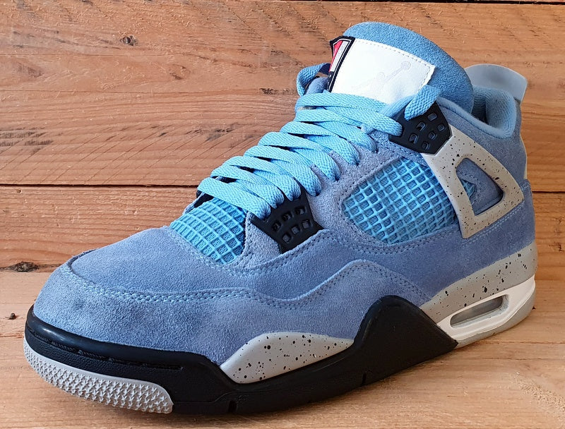 Nike Air Jordan 4 Retro Suede Trainers UK7 US8 EU41 CT8527 400 University Blue