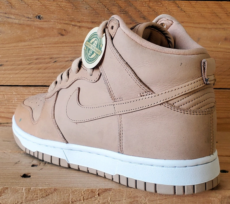 Nike Dunk Premium Mid Suede Trainers UK5.5/US8/EU39 DX2044-201 Vachetta Tan