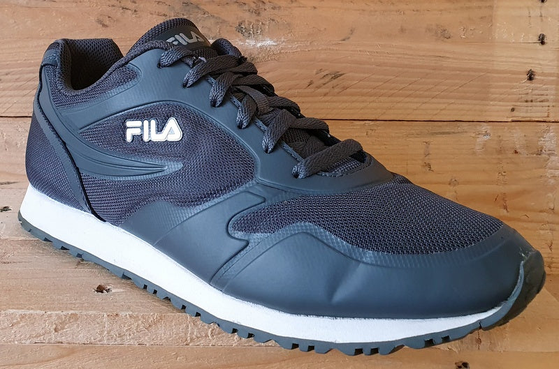 Fila Forerunner Low Textile Trainers UK11/US12/EU46 1CM00212-063 Grey/White