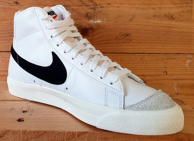 Nike Blazer 77 Mid Leather Trainers UK5.5/US6/EU38.5 BQ6806-100 White/Black