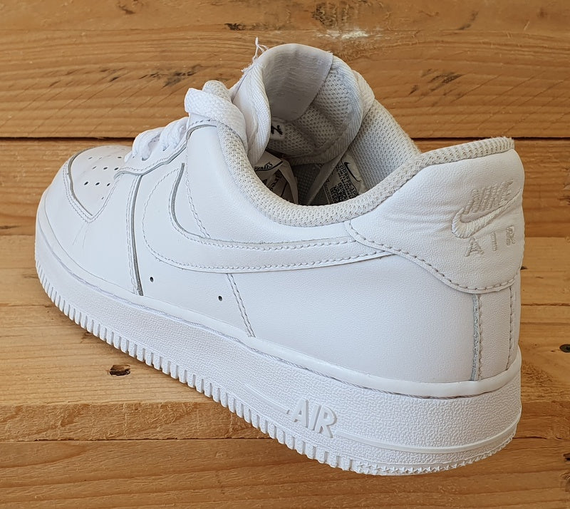 Nike Air Force 1 Low Leather Trainers UK7/US9.5/EU41 DD8959-100 Triple White