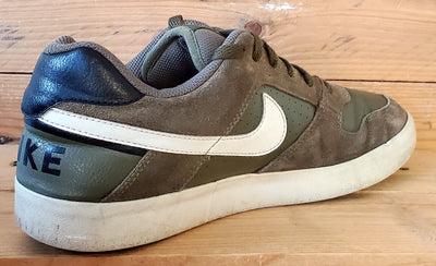 Nike SB Delta Force Low Leather Trainers UK7/US8/EU41 942237-200 Green/White