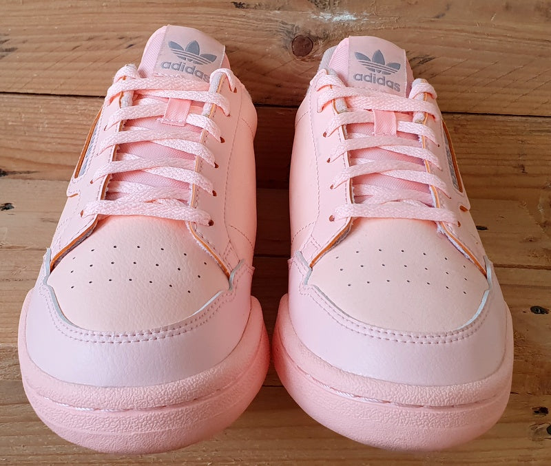 Adidas Continental 80 Low Leather Trainers F97508 Triple Peach UK5/US5.5/EU38