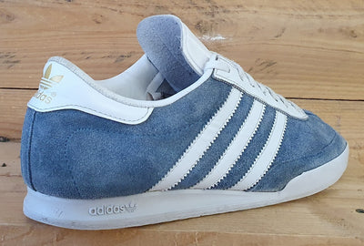 Adidas Originals Beckenbauer Low Suede Trainers UK8/UK8.5/EU42 B34800 Blue