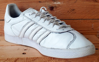 Adidas Gazelle Low Leather Trainers UK10/US10.5/EU44.5 BB5498 White