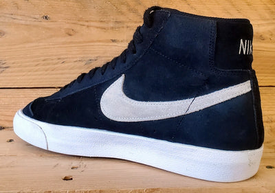 Nike Blazer 77 Mid Suede Trainers UK7.5/US8.5/EU42 CI1172-002 Black/White