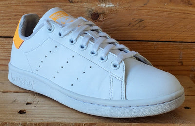 Adidas Stan Smith Low Leather Trainers UK5/US5.5/EU38 FY2556 White/Orange