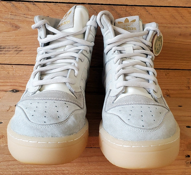 Adidas Rivalry Mid Suede Trainers UK7/US7.5/EU40.5 FZ6324 Cream/Grey/Gum