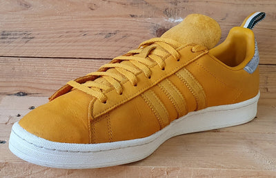 Adidas Campus 80s Low Suede Trainers UK10.5/US11/EU45 G63298 Mustard Pack