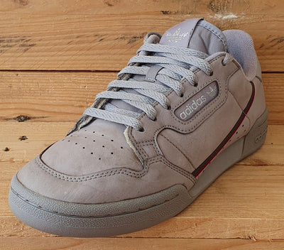 Adidas Continental 80 Low Suede Trainers UK7/US7.5/EU40.5 EE3771 Triple Grey