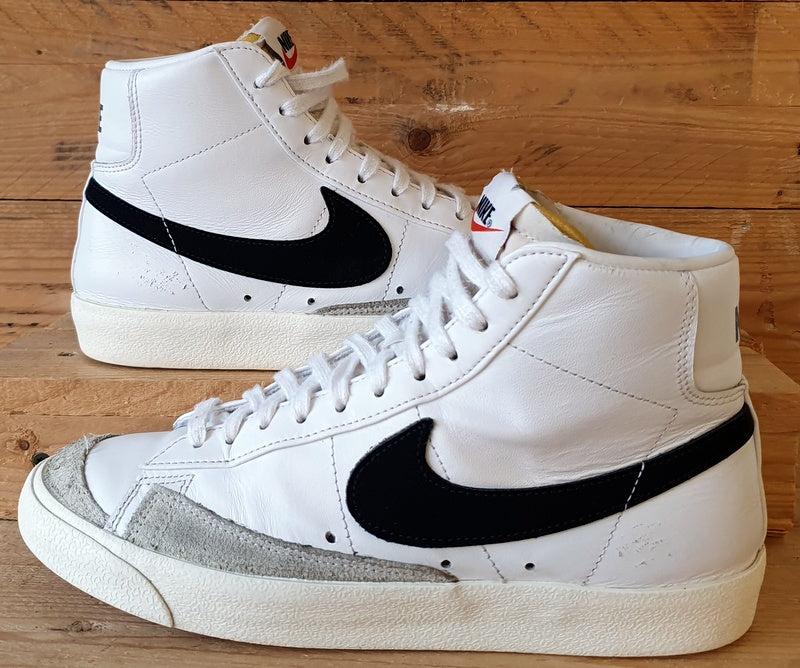 Nike Blazer Mid 77 Vintage Trainers UK6.5/US7.5/EU40.5 BQ6806-100 White/Black