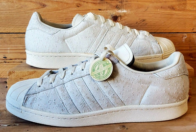 Adidas Superstar Stockholm Chic Trainers UK11/US11.5/EU46 B24347 Off White