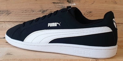 Puma Smash Buck Low Leather Trainers UK10/US11/EU44.5 356753 02 Black/White