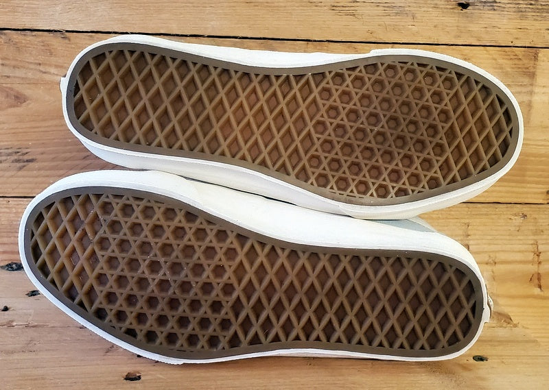 Vans Off The Wall Mid Canvas Trainers UK4/US6.5/EU36.5 721356 Light Blue/White