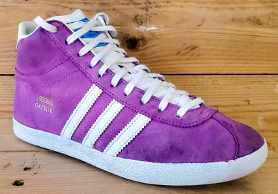 Adidas Originals Gazelle Mid Suede Trainers UK5/US6.5/EU38 M22797 Vivid Pink