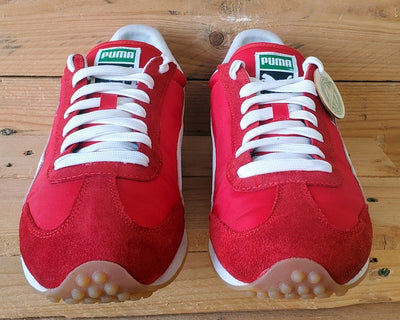 Puma Whirlwind Low Textile Trainers UK8/US9/EU42 351293-88 Red/White/Gum