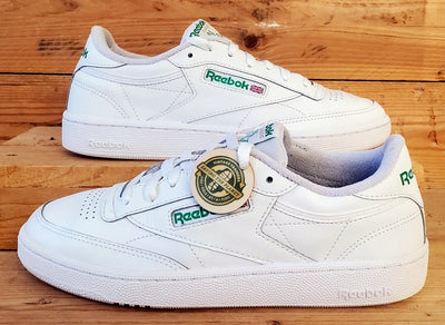 Reebok Club C 85 Low Leather Trainers UK5.5/US8/EU38.5 IF5092 White/Green