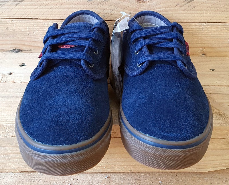 Vans Old Skool Low Suede Trainers TB4R Deep Navy/Dark Gumsole UK5/US6/EU38