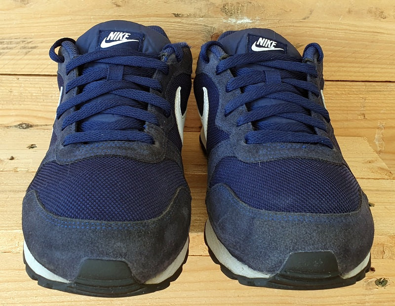 Nike MD Runner 2 Low Textile Trainers UK7/US8/EU41 749794-410 Midnight Navy