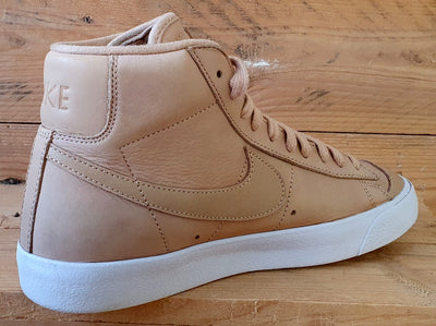 Nike Blazer Mid Leather Trainers UK6.5/US9/E40.5 DQ7572-200 Vachetta Tan