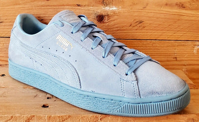 Puma Suede Mono 21 Low Trainers UK9/US10/EU43 381176-03 Triple Blue Fog