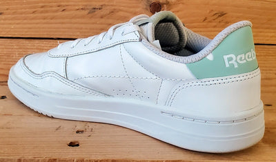Reebok Court Peak Low Leather Trainers UK5/US7.5/EU38 GZ4400 White/Green